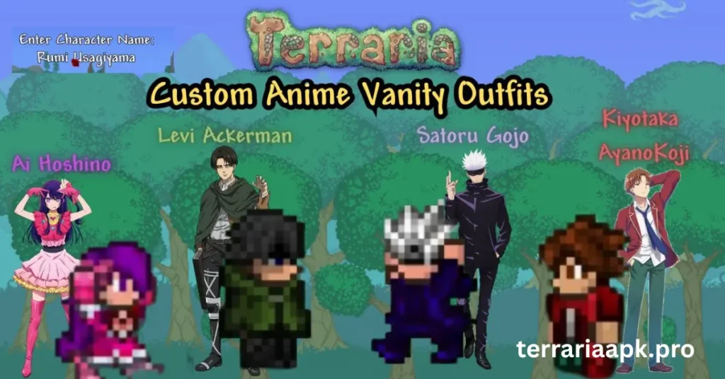 Terraria APK Characters